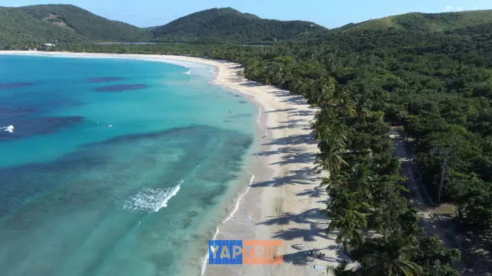 Flamenco Beach, Puerto Rico. Beaches for Swimming.